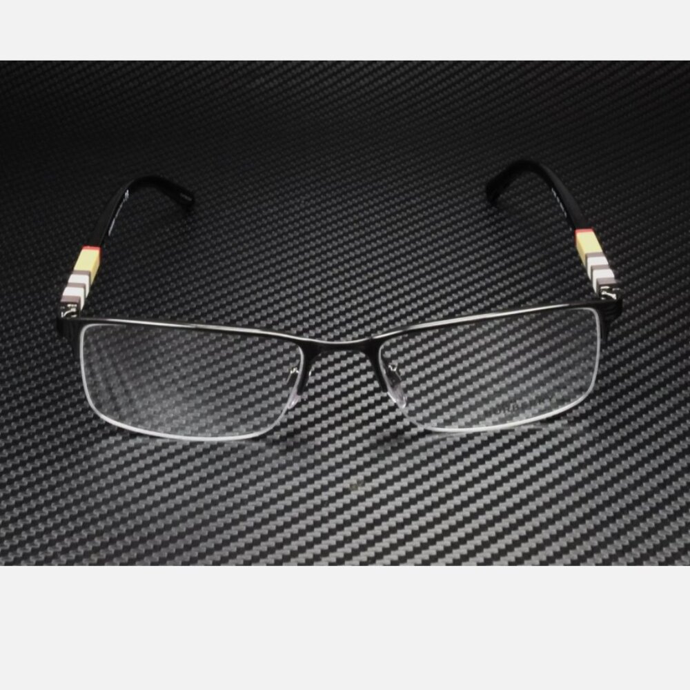 Burberry Black 55mm Men's Eyeglasses - Picture 2 of 5